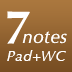 7notes Pad+WC